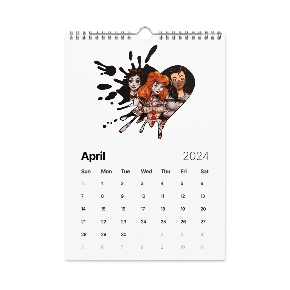 Disney Horror 2024 Wall Calendar product image (2)