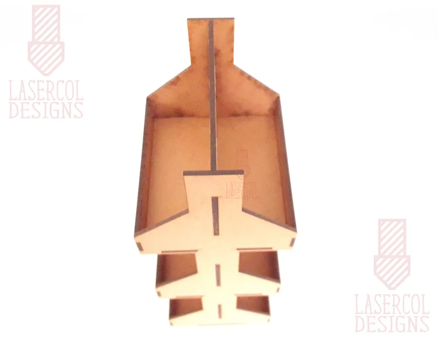 6 Pocket Business Card Holder - Laser Cut Files product image (9)