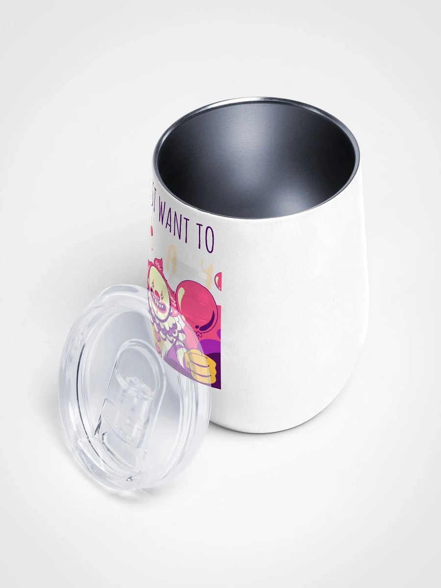 Whimsical Clown Wine Tumbler product image (3)