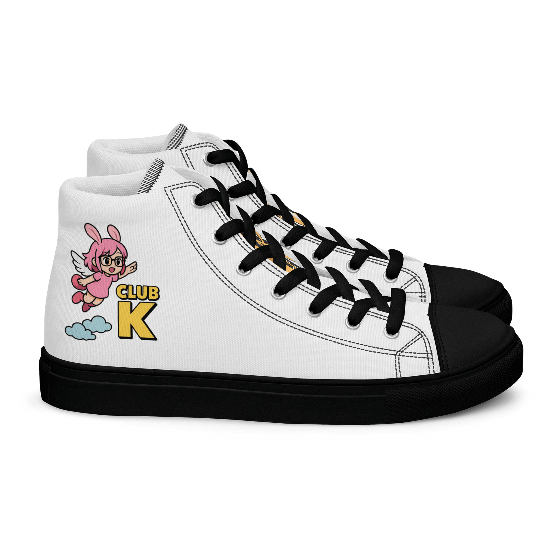 Super K's Club Women's High Top Canvas Shoes product image (2)