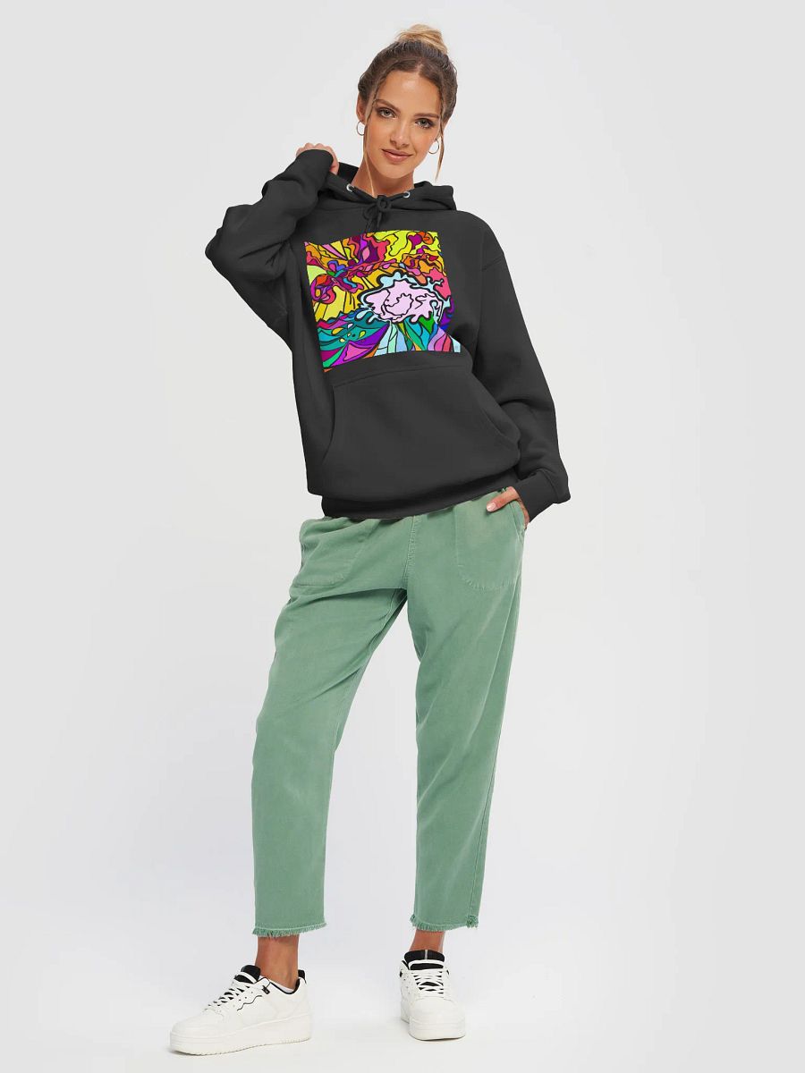 Cozy Comfort Unisex Premium Hoodie - Wave at Sunset product image (29)