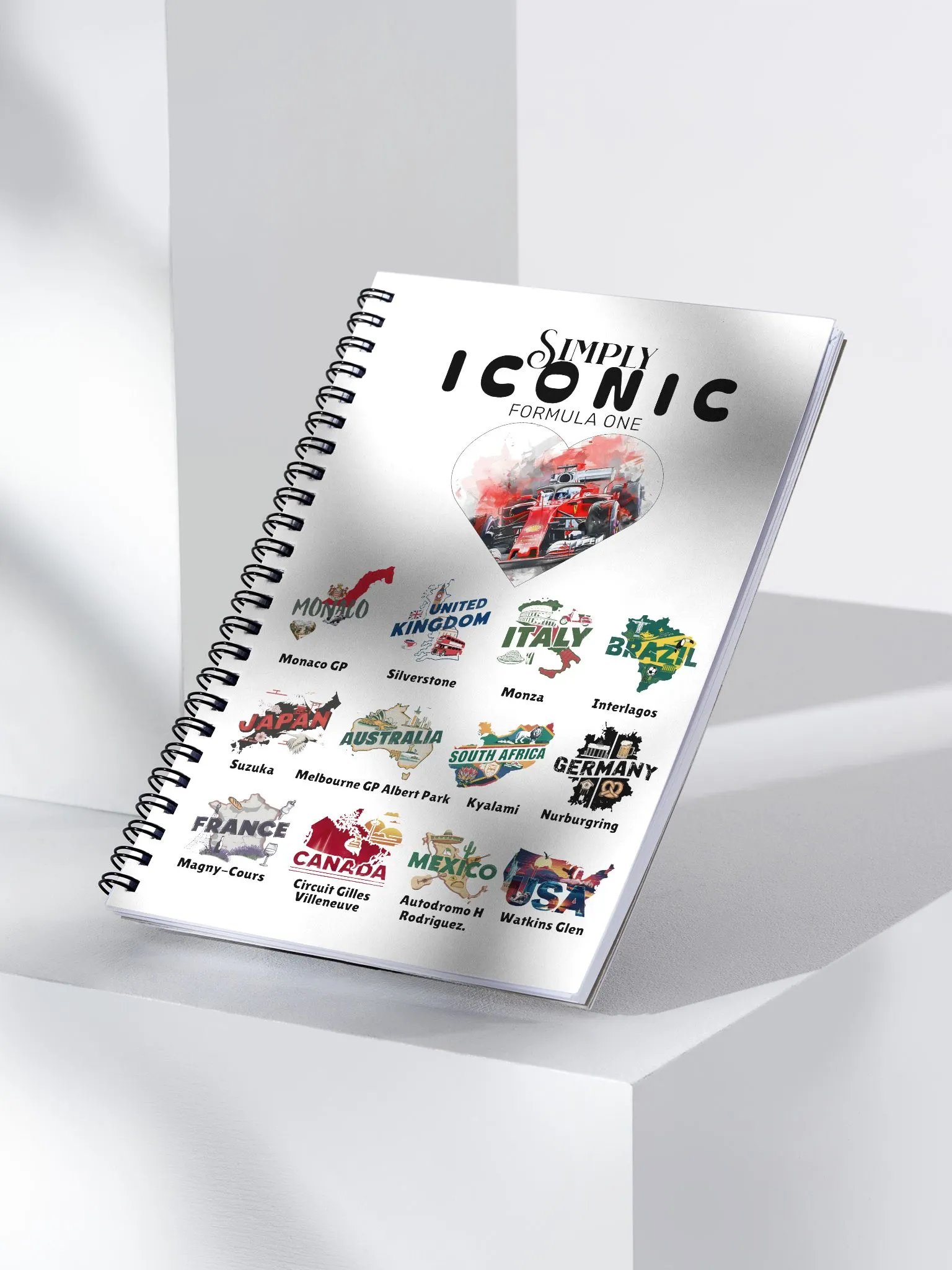 Ready Set Go Spiral Notebook product image (3)