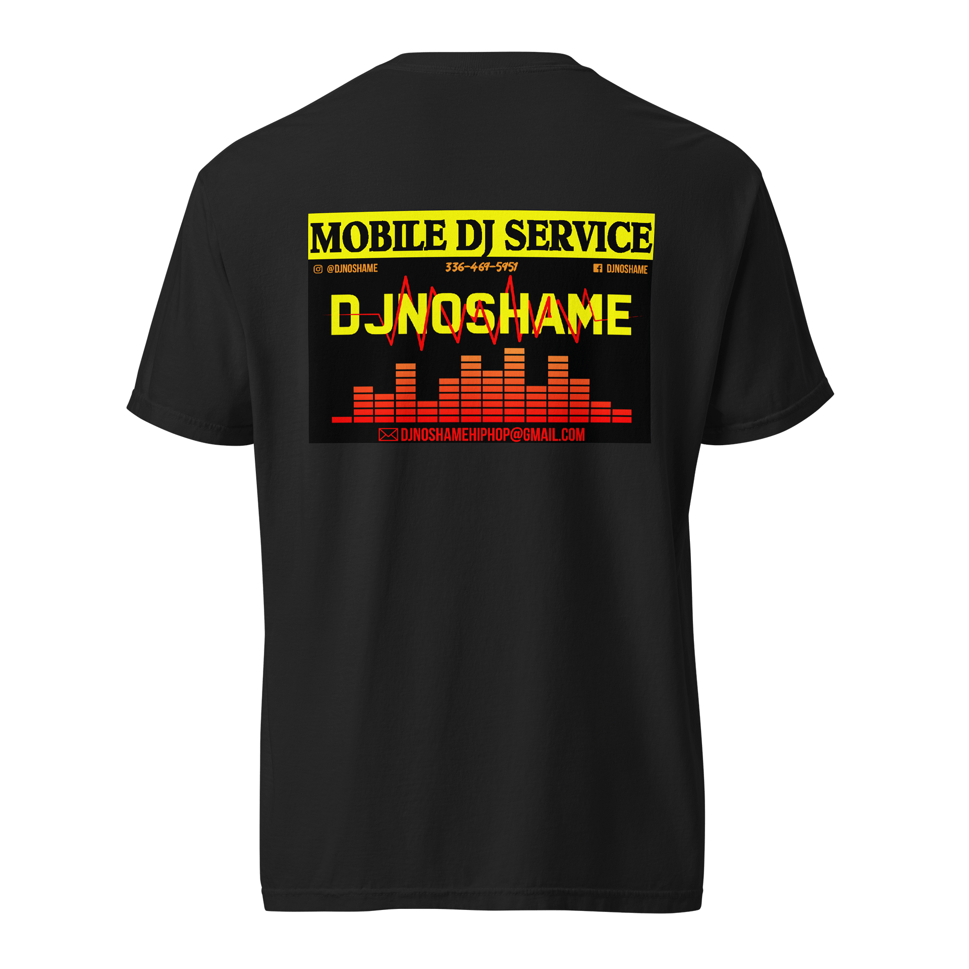 Custom DjNoShame t-shirt product image (1)