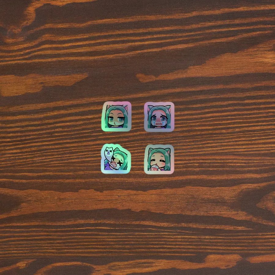 Emotionally Holographic Sticker Set C product image (5)