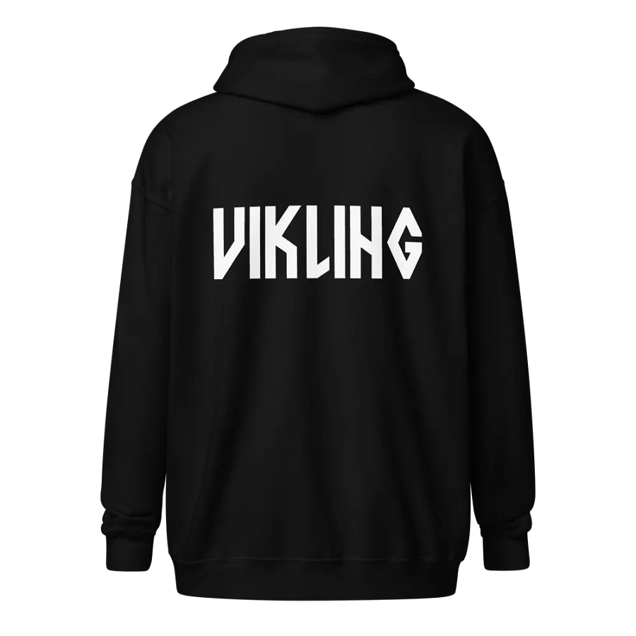 Vikling - Zip-Up Hoodie (White) product image (1)