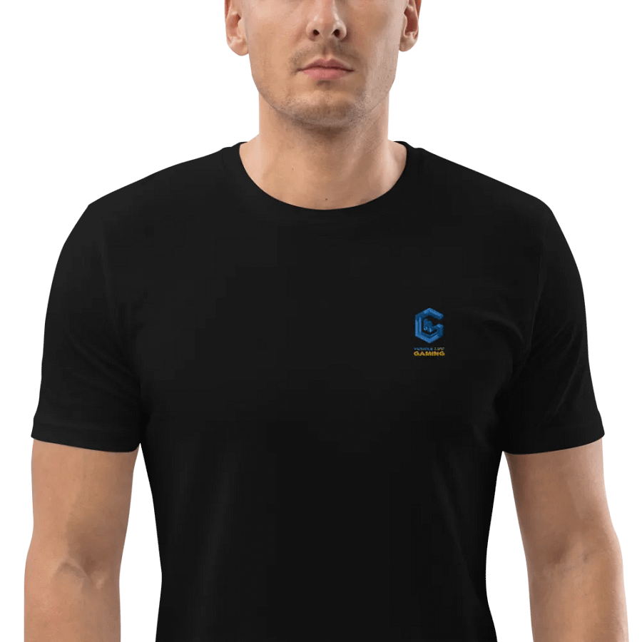 Embroidered Logo Organic Tee HUMBLE LIFE Gaming product image (5)