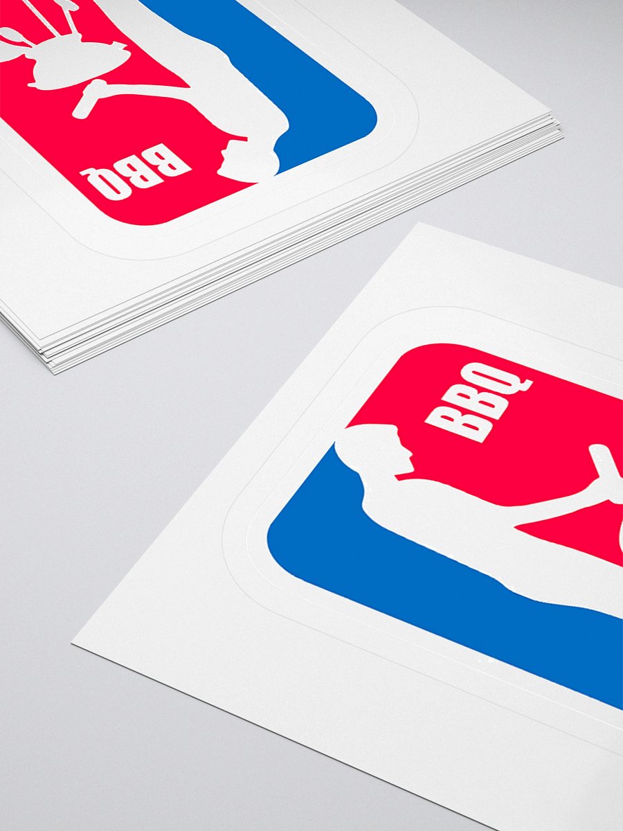 Grill Master League Kiss Cut Stickers product image (15)