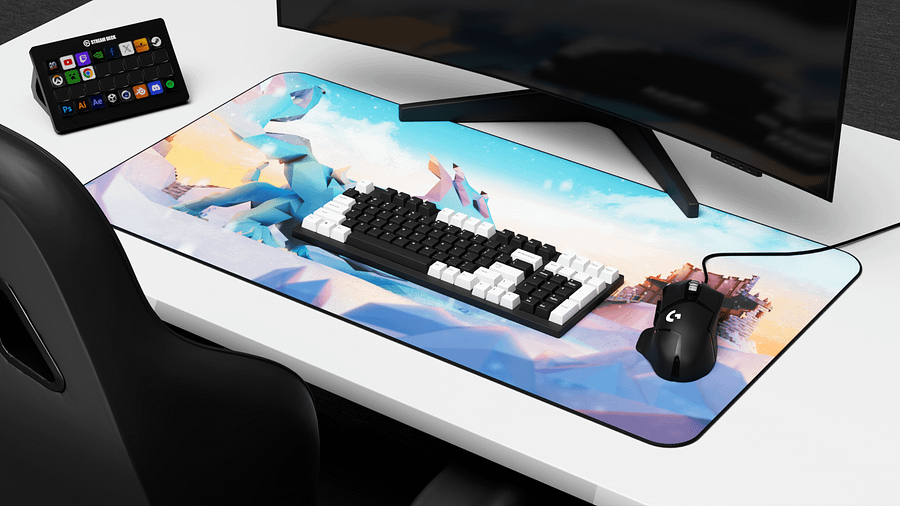 Vorkath | Large 3D Desk Mat product image (5)
