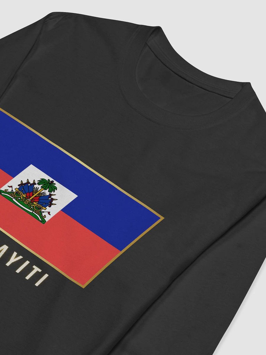 Ayiti Flag Unisex Long Sleeve product image (6)