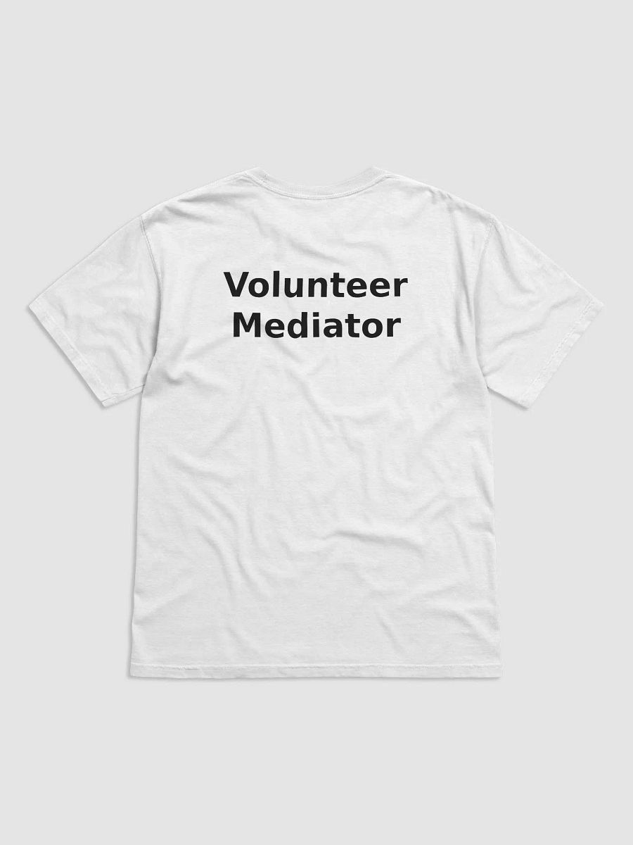 CCR Volunteer Mediator T-Shirt (White) product image (2)