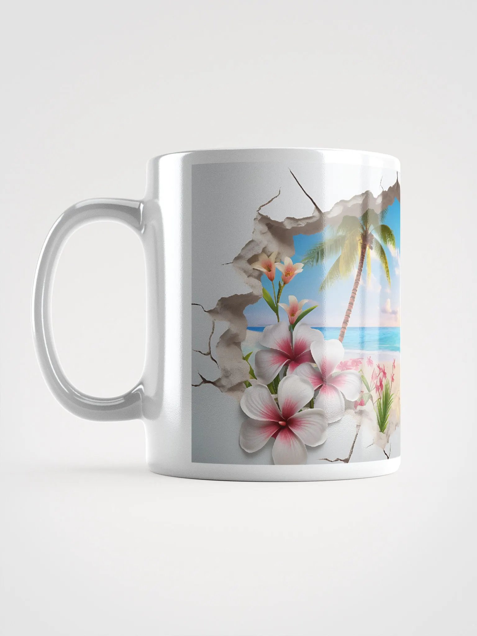 Tropical Paradise Mug with a Trendy 3D Breakout Design product image (6)