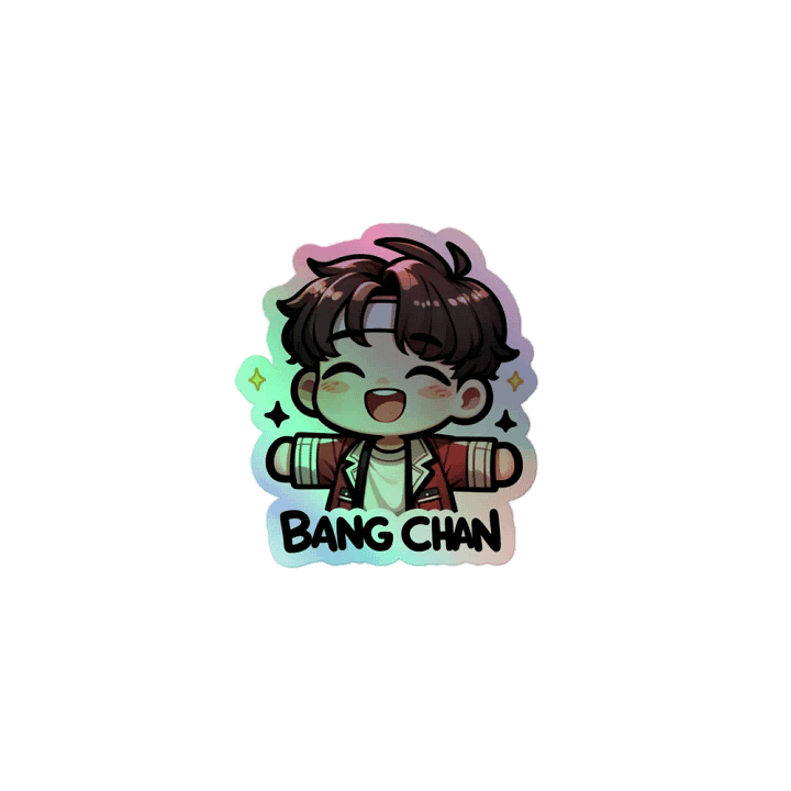 Bang Chan Special Edition Holographic Sticker product image (1)
