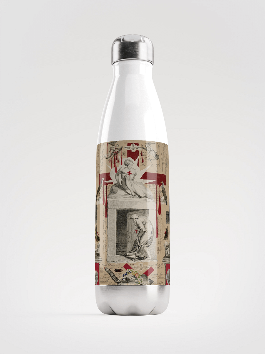 Victorian Blood Book. Stainless Steel Water Bottle product image (1)