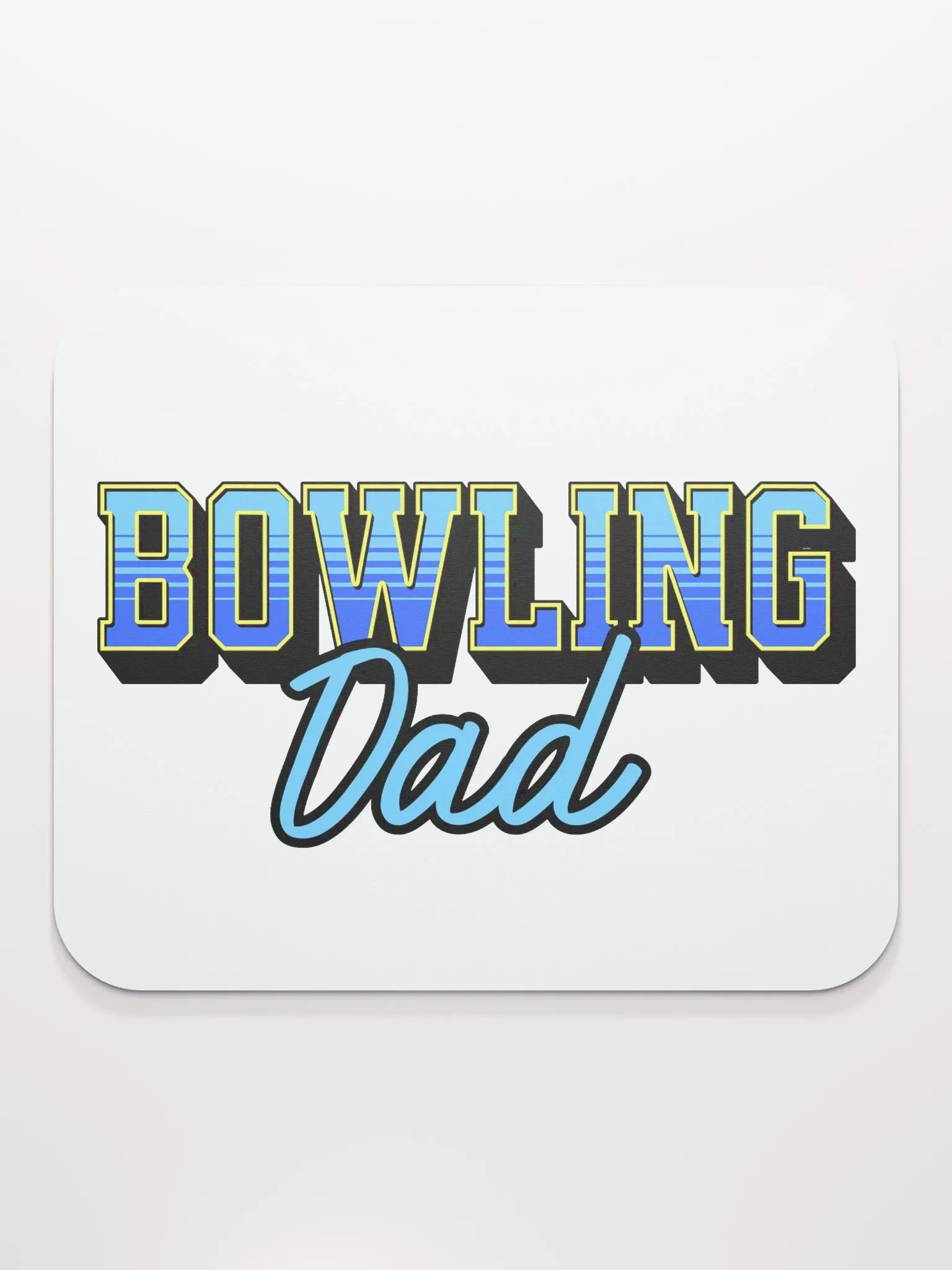 Bowling Dad Mouse Pad product image (1)