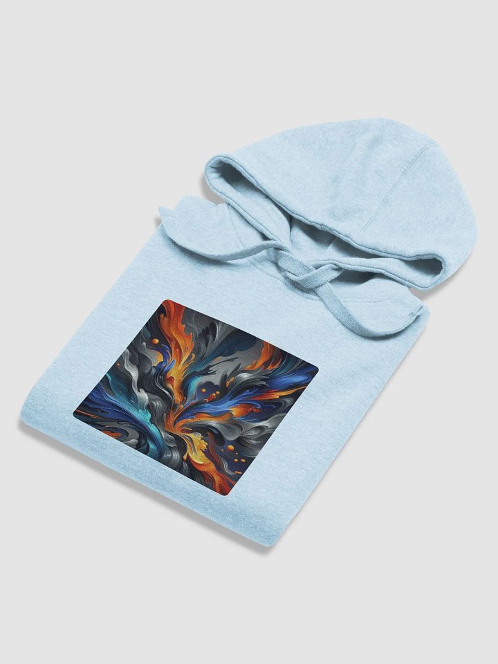 Ethereal Swirl Unisex Hoodie | AI Design abstract fluid product image (1)
