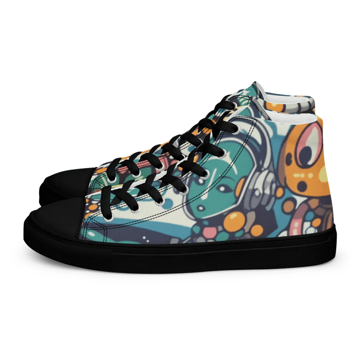 Custom Art High Top Canvas Shoes product image (1)