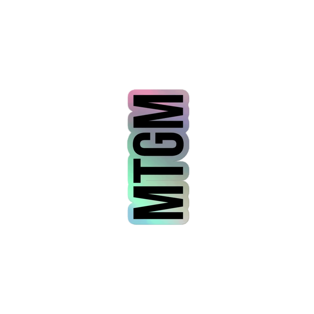 MTGM Logo Sticker product image (1)