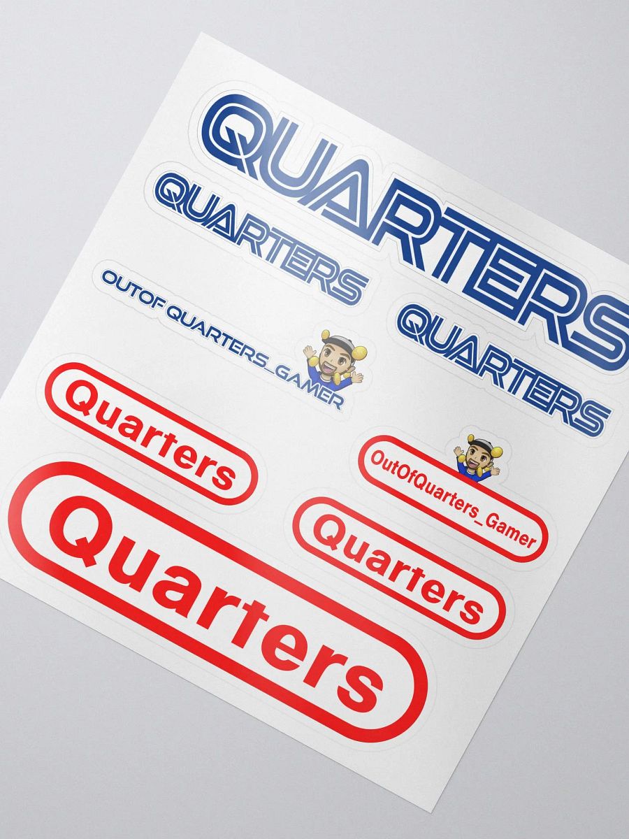Quarters | Sega & Nintendo Sticker Set product image (2)
