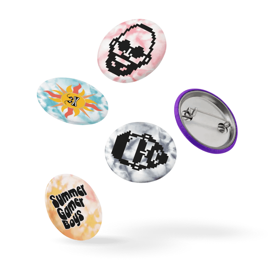 Summer Gamer Boys Pin Set product image (4)