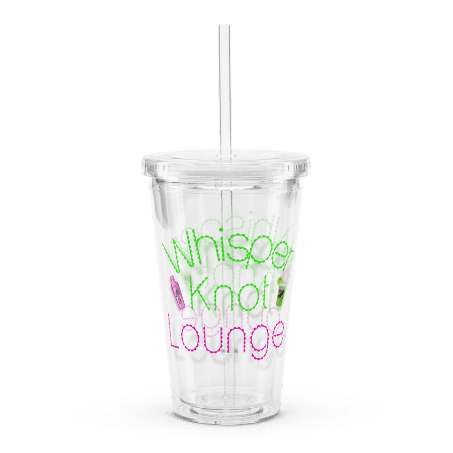 Whisper Knot Lounge Plastic Tumbler product image (4)