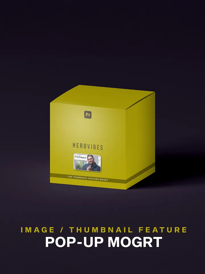 Image Pop-Up MOGRT (Premiere Pro) product image (1)