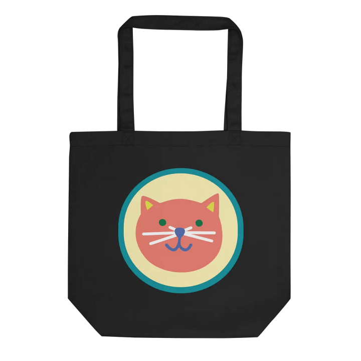 Whiskered Wonder Eco Tote Bag product image (1)