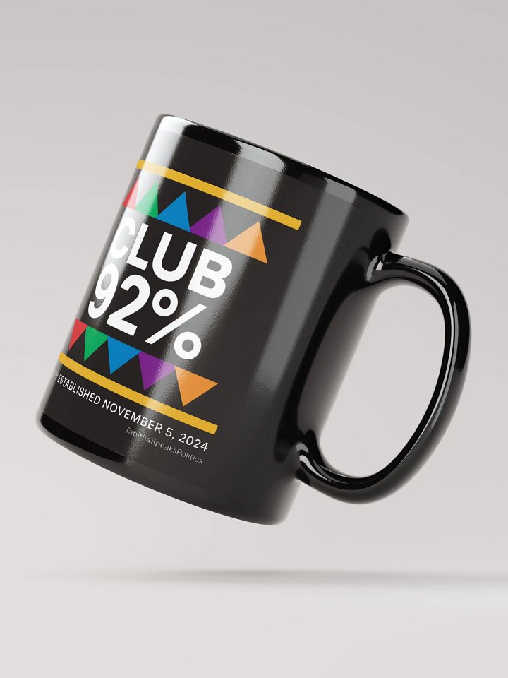 Club 92% Bold Graphic Coffee Mug product image (3)