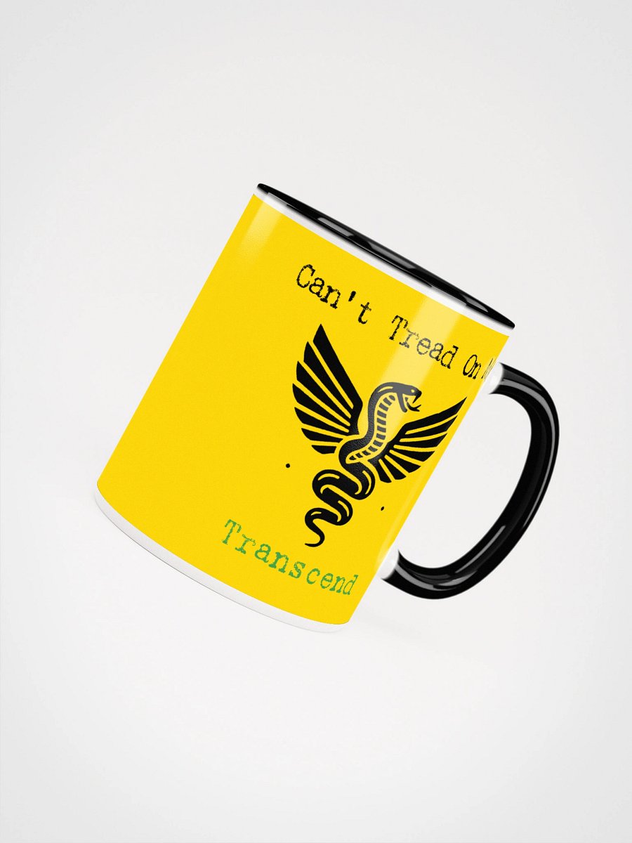 Can't Tread On Me Transcend (Black on Gold) Accent Mug product image (11)
