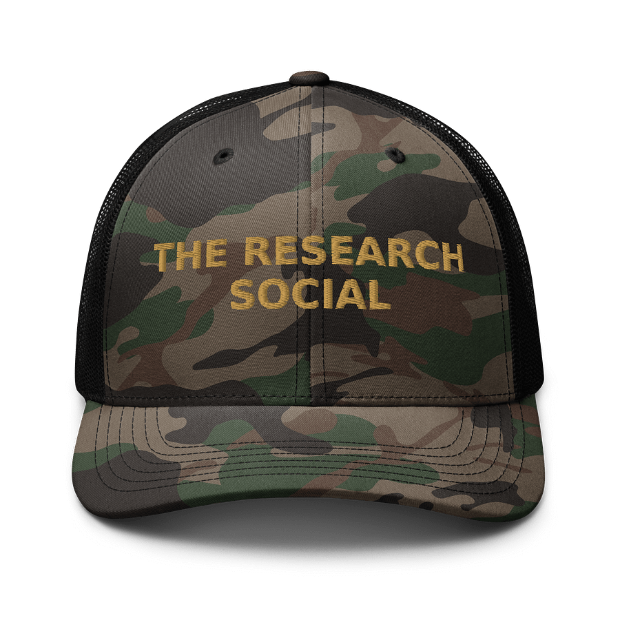 Field Tested – Research Approved” Camo Hat( Gold) product image (1)