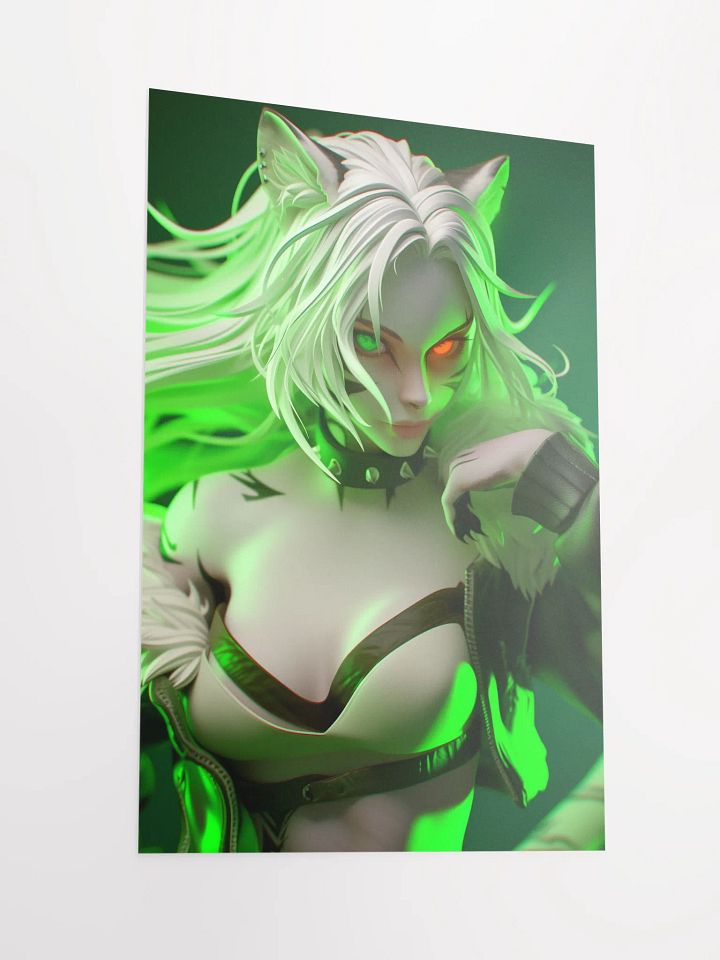 Cat Anthro Fantasy Matte Poster product image (3)