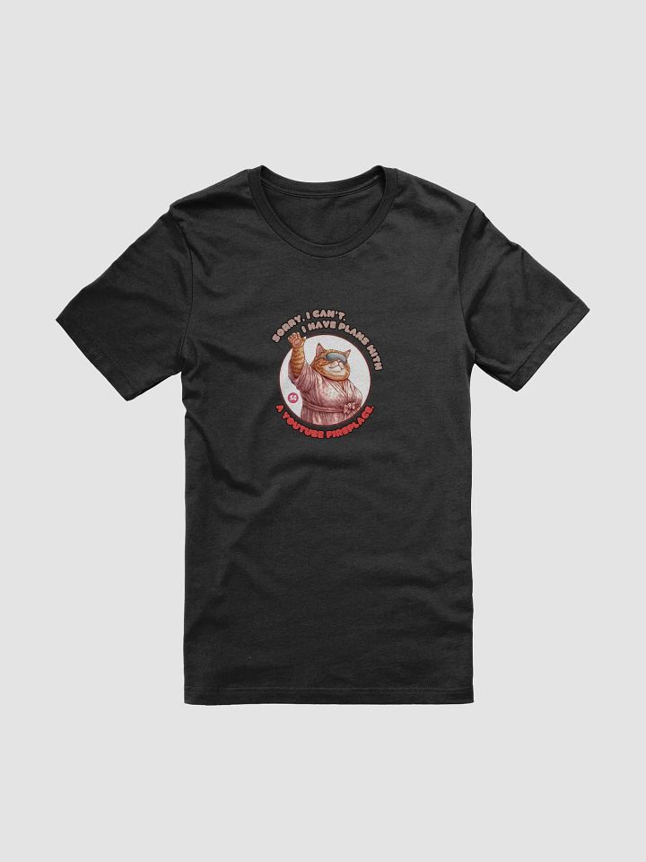 Cozy Cat - Sorry, I Can't. I Have Plans With a YouTube Fireplace | Tee product image (1)