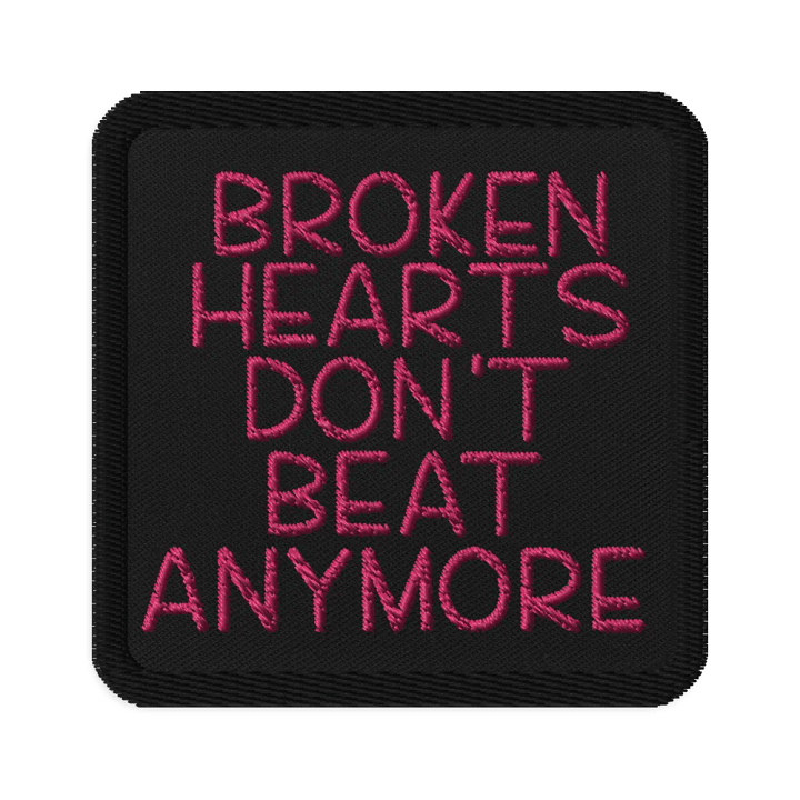 Broken Hearts Embroidered Patch product image (1)