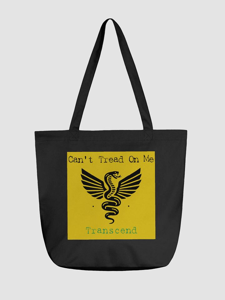 Can't Tread On Me Transcend (Black on Gold) Tote product image (1)