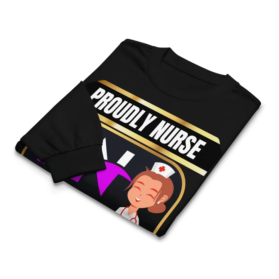 RN Appreciation Graphic Long Sleeve Shirt product image (9)