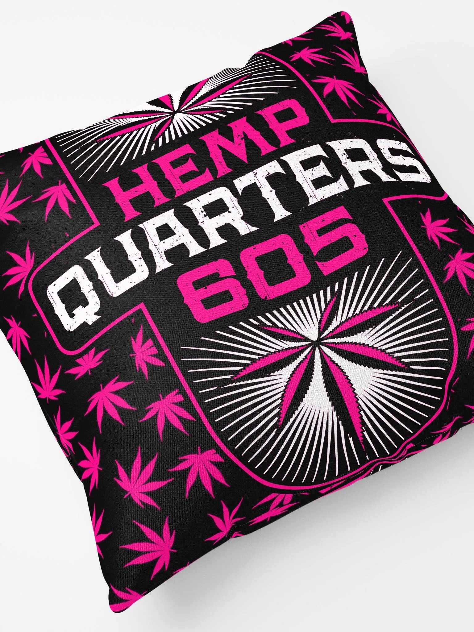 HempQuarters Pink Pillow 18