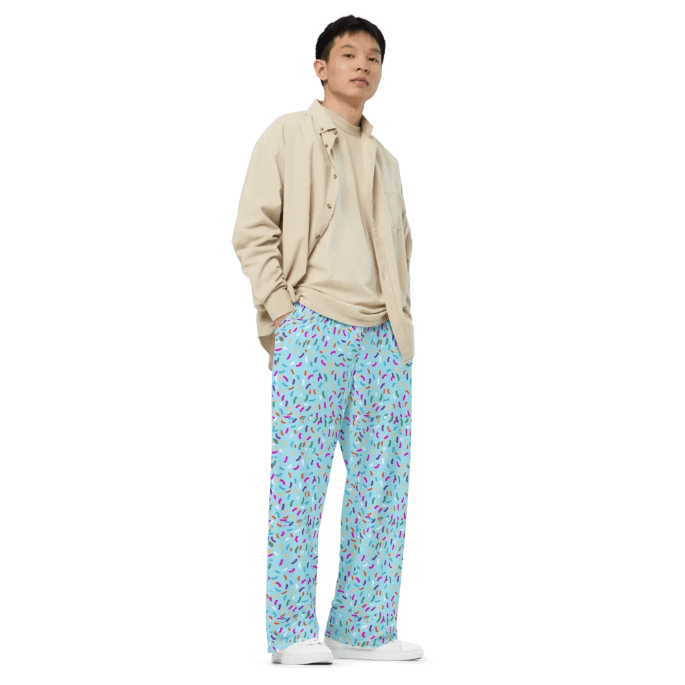 Blue Sprinkle Wide Pant product image (8)