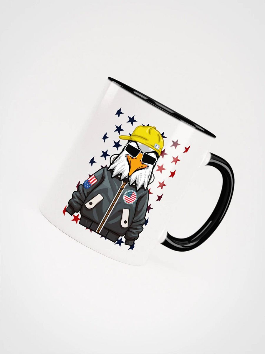 Patriotic Eagle with Stars Ceramic Mug product image (55)
