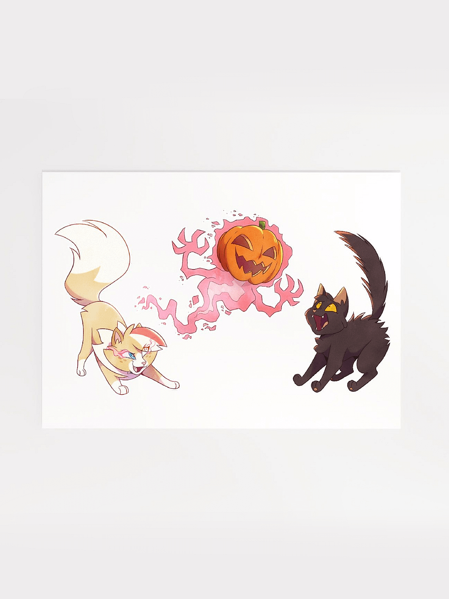 Cream & Spooky Halloween 2023 Print product image (1)