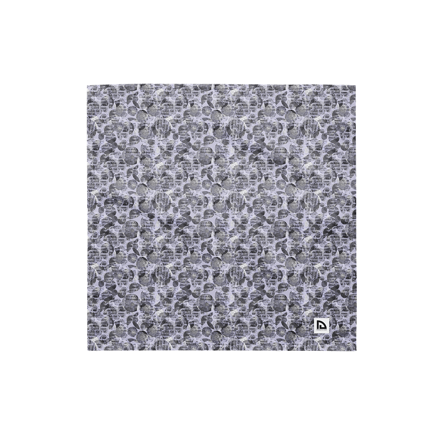 Indigo inscriptions Bandana product image (1)