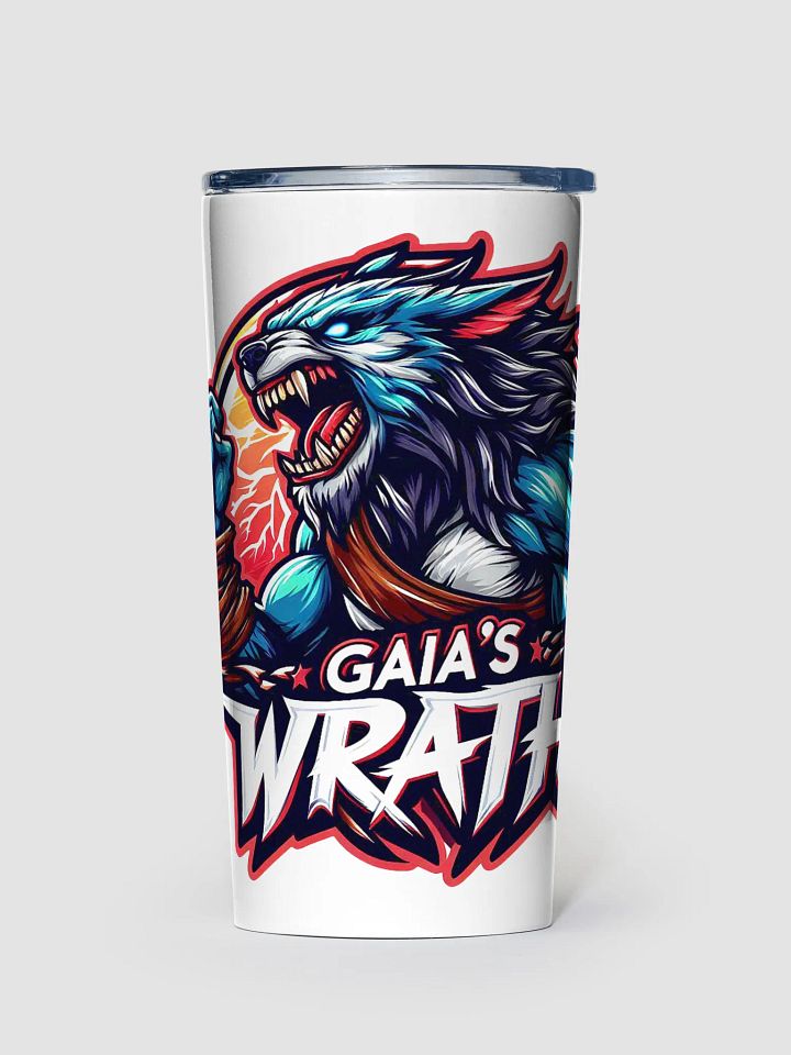 Gaia's Wrath Stainless Steel Tumbler product image (1)