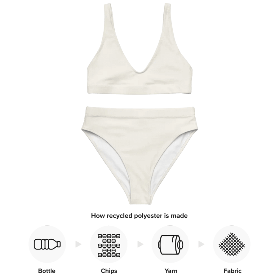 Namaste Cream and Gold High Waisted Bikini product image (4)