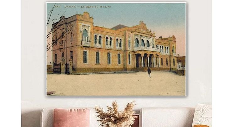 محطة الحجاز دمشق 1907 product image (2)