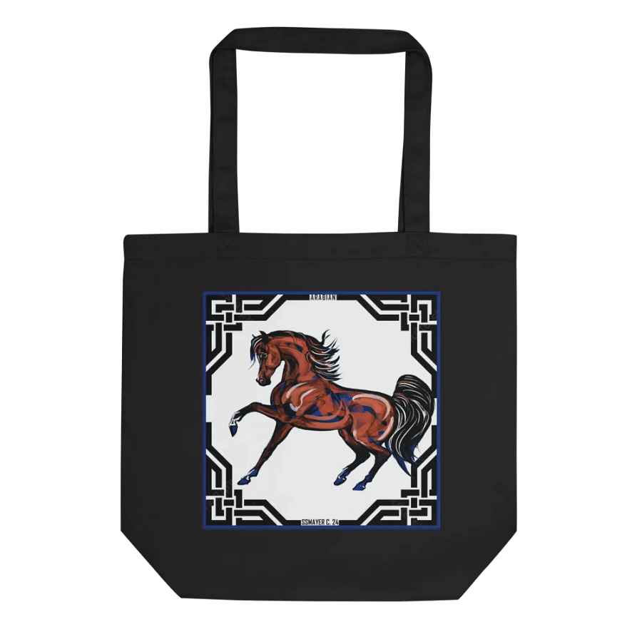 Prancing Bay Arabian Stallion Tote Bag product image (7)