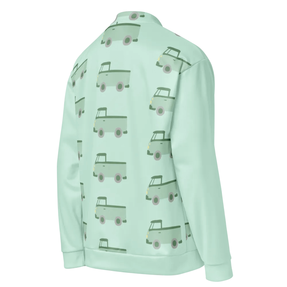 Vibrant Grid Cars All-Over Bomber Jacket product image (9)
