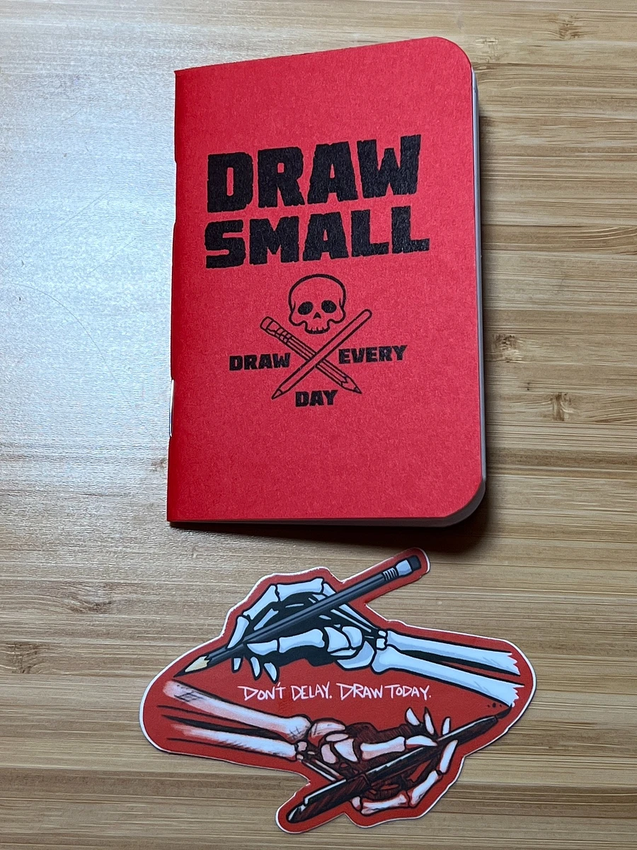 DRAW SMALL EDC Mini Sketchbook product image (3)