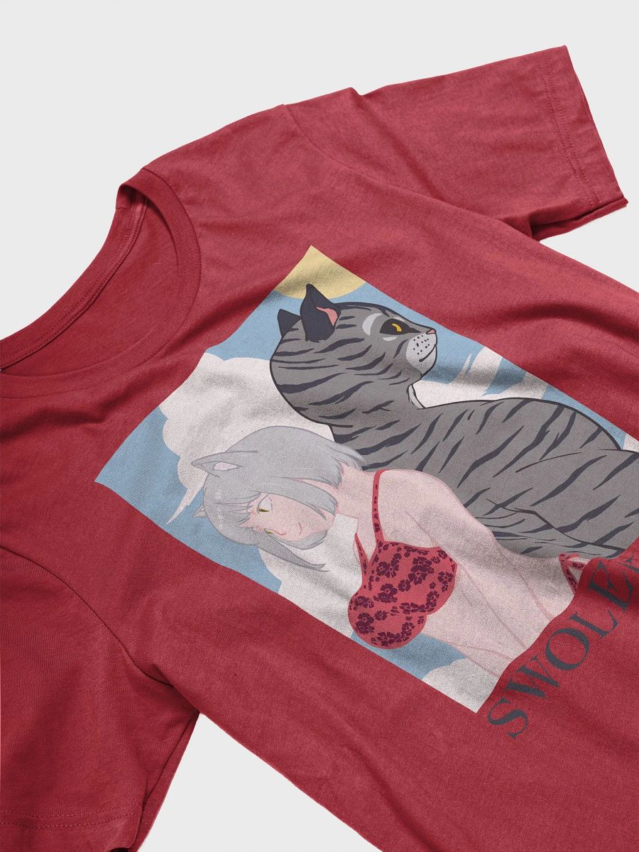 Beach T-shirt (Black Text) product image (8)