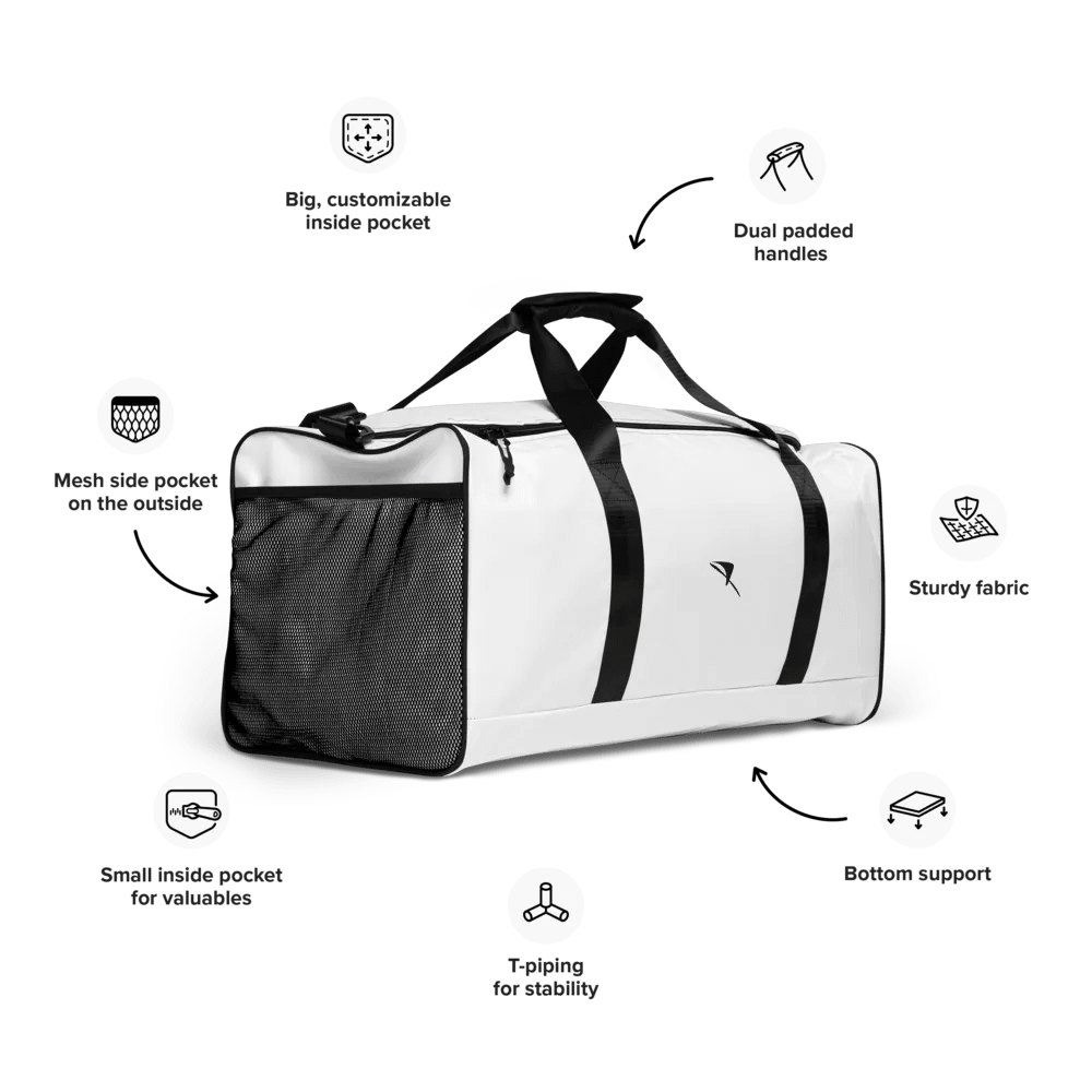 Customizable Canvas Duffle: Unleash Your Creativity product image (10)