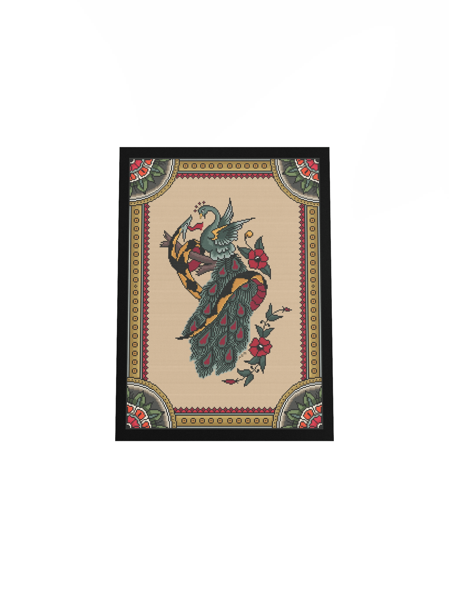 Sailor Jerry Peacock & Snake Print product image (8)