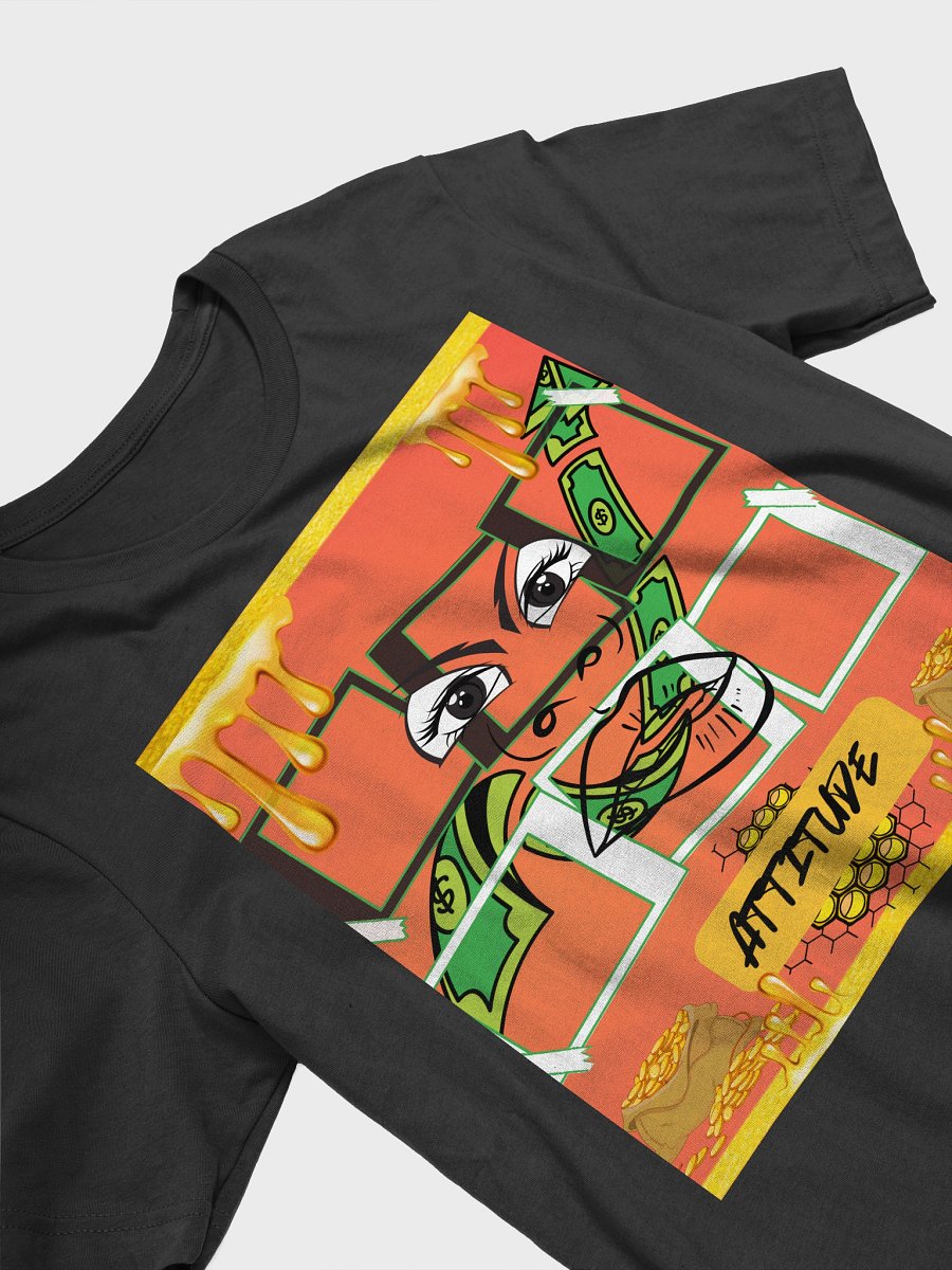 2 MUCH ATTITUDE OG X@C GRAPHIC TEE 3-DHONEYCOMB ON BACK! product image (6)