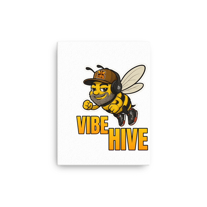 Vibe Hive Bee Canvas Art product image (8)